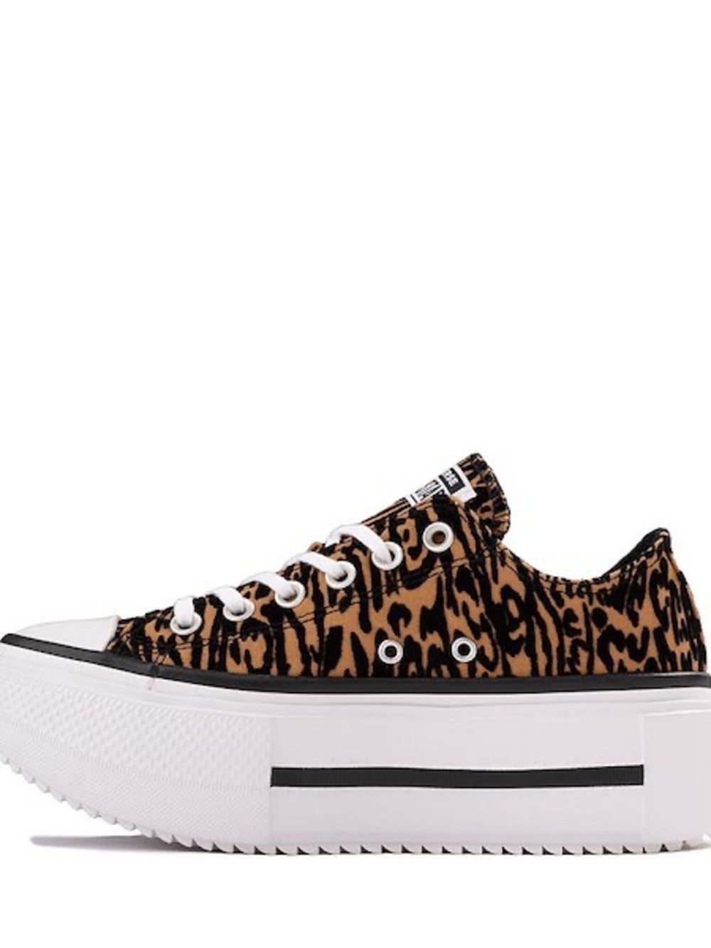 New Converse Chuck Taylor All Star Double Low-Top Sneakers chunky platform 8.5